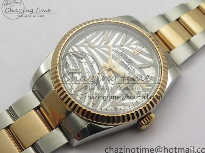 MiroTime 0324 Thermal DateJust 36 SS RG 126231 BP Maker 1:1 Best Edition Silver Gray Dial on Oyster Bracelet 2509